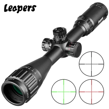 3-9X40 Riflescope Taktiskās Optisko Šautene Jomu Red Green Blue Dot Redzi Izgaismotu Retical Aktuāli Medību Jomas