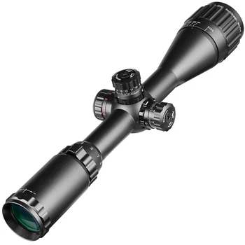3-9X40 Riflescope Taktiskās Optisko Šautene Jomu Red Green Blue Dot Redzi Izgaismotu Retical Aktuāli Medību Jomas