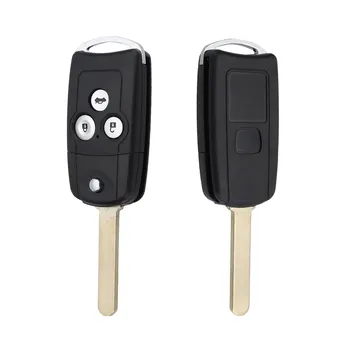 3 Pogas Automašīnas Tālvadības Flip Atslēgas Fob Gadījumā Shell Uzlabot Honda Pilsoniskās par Accord Džeza CRV
