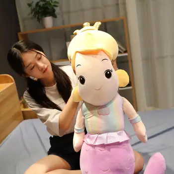 30cm-110cm Plīša Sirēna Princese Rotaļlietas Gudrs Pildījumu Anime Sirēna Plīša Lelle, Rotaļlietas Bērniem Dzimšanas dienas Dāvanu Meitenītei 20608