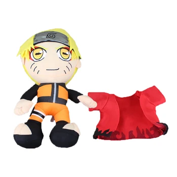 30cm Liela Izmēra Naruto Shippuden Plīša Rotaļlieta Uzumaki Naruto Sennin Režīmā Mīkstu Pildījumu Lelle