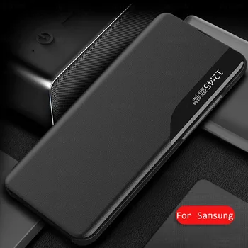 360 Magnētisko Flip Tālrunis Lietā Samsung Galaxy S20 Ultra S21 Plus S20 FE Mīksto Aizmugurējo Vāciņu uz Samsun S10 Lite S, 10 S, 20 Plaz Gadījumā 788