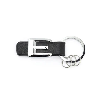 3D Auto Keychain, Metāla Atslēgu piekariņi Atslēgu piekariņi, Keyring Par Mercedes Benz W124 W210 W211 W212 A124 A207 C124 C207 S124 S210 S211 S212 11110
