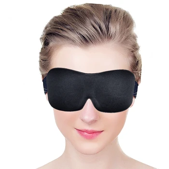 3D Miega Maska Ar Kasti Ceļot, Atpūsties Miega Atbalstu Acu Plāksteri Acu Maska Gulēšanai Eyeshade Eyepatch Acu aizsegs Blindfolds Atpūsties 5135