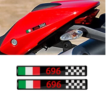 3D Motociklu Tvertne Uzlīmes Uzlīmes Decal gadījumā Ducati Monster 696 Decal