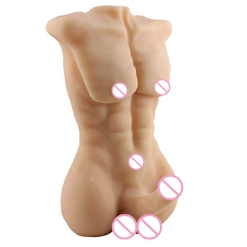 3D Silikona Vīrieša Ķermenis Reāli Love Lelle ar Dabīgas Ķermeņa Ierakstu Seksa Rotaļlietas Lelle ar Lielu Dildo Sieviešu Sievietēm