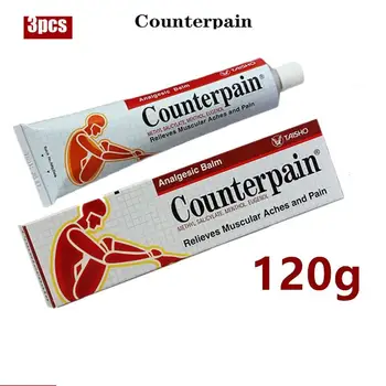 3pcs/daudz 120g Counterpain Pretsāpju Ziede Mazina Locītavu Artrīta Sāpes, Muskuļu Sāpes, Sporta Traumas Sastiepumu Taizemes Masāža