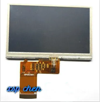 4.3 collu MP5 GPS TFT LCD ekrāns iekšā KD43G18-40NB-A1 KD43G18-40NB-A5 C430P T43P12 6498