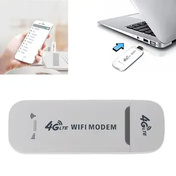 4G LTE USB Modemu, Tīkla Adapteris Ar WiFi Hotspot SIM Kartes 4G Bezvadu Maršrutētāju, Win XP, Vista 7/10 Mac 10.4 IOS Karstā Pārdošanas