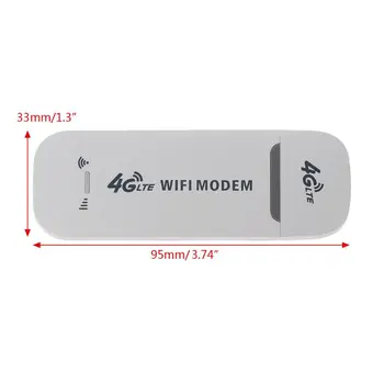 4G LTE USB Modemu, Tīkla Adapteris Ar WiFi Hotspot SIM Kartes 4G Bezvadu Maršrutētāju, Win XP, Vista 7/10 Mac 10.4 IOS Karstā Pārdošanas
