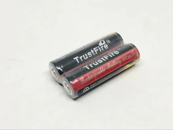 4gab/daudz TrustFire 14500 3.7 V Litija Baterija, 900mAh Uzlādējamās Baterijas ar PHB Aizsardzības pārvalde Kabatas Lodlampa 10569