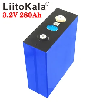 4GAB LiitoKala 3.2 V 280Ah lifepo4 baterijas DIY 12V 280AH uzlādējamo akumulatoru E-scooter RV Saules Enerģijas uzglabāšanas sistēmas