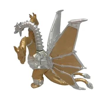 4gab/set BANDAI Q Jaunu Godzilla Karalis Ghidorah Mašīna Triceratops Dinozauri PVC Bērniem Dāvanu Rīcības Attēls Kolekcionējamus Modelis Rotaļlietas
