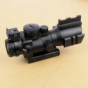 4x32 Acog Riflescope 20mm Saskan Reflex Optika Taktiskās darbības Joma Mirklī Šautene