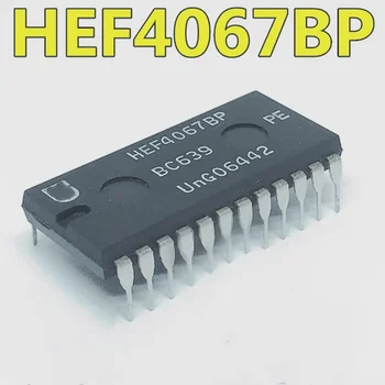 5-10PCS Jaunu HEF4067BP DIP-24 16 Kanālu Multiplexer / Demultiplexer 40167