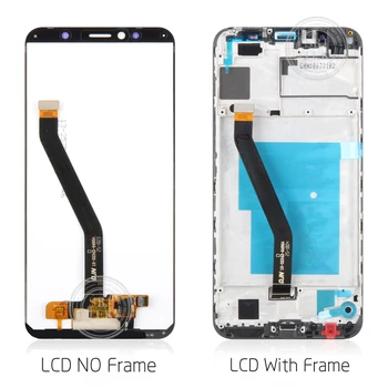 5.7 collas Huawei Y6 2018 ĀJ-LX1 ĀJ-L21 ĀJ-LX3 LCD + Touch Screen Digitizer Montāža Y6 Ministru 2018 10526
