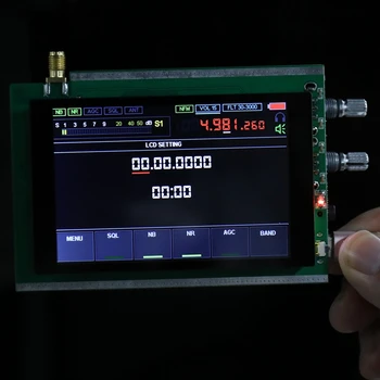 50K-200MHz Malahīts SDR Radio DSP Malahit SDR ŠĶIŅĶIS Raiduztvērēju Uztvērējs 3.5 Collu LCD