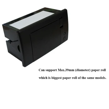 58mm modulis ttl seriālā Porta Iegulto Paneļa spaiļu Siltuma Saņemšanas Printeri atm drukāt uz banku, auto mašīnu, mini 12V