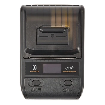 58mm termoprinteri Saņemšanas Printeri Portatīvie Bluetooth etiķešu Printeri 1500MAh Android un IOS
