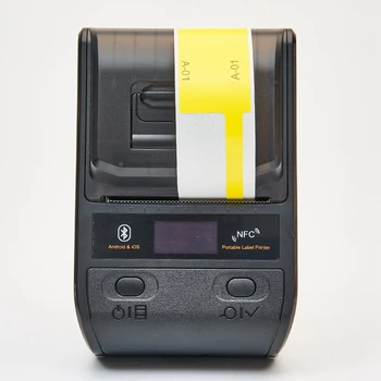 58mm termoprinteri Saņemšanas Printeri Portatīvie Bluetooth etiķešu Printeri 1500MAh Android un IOS