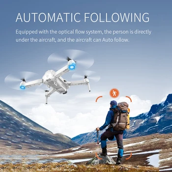 5G Gps Dūkoņa 4k Profesionālo GPS Optisko Plūsmu Pozicionēšanas Drones Smart Atgriešanās Sekojiet Man Salokāms Quadcopter Ar Kamerām Hd Dron 12809