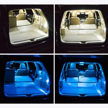 5gab Kļūdu Bezmaksas Auto LED Spuldzes Automašīnas salona Apgaismojuma Komplekts, Balts galda Lampas Iekštelpu Gaismas Mazda CX-5 CX5 CX 5 2012-2018 2019