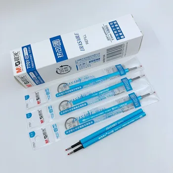 (6 Gabali/Lot) M&G Blue Black Tintes 0.5 mm Burvju Izdzēšami Gēla Pildspalvas Piepildīt Kawaii korejiešu Skolas Kancelejas piederumi Bērniem Studentu Dāvanu AKR7701