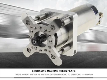 65mm/80mm vārpstu CNC mašīna automātiski nospiediet plāksnes peldošās spiediena pakārtotā DIY daļas skava ierīci