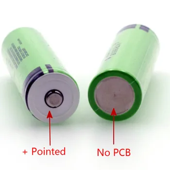 6PCS VariCore Sākotnējā 18650 NCR18650B 3400mAh 3,7 V Li-jonu akumulators ar Asiem(Bez PCB), lukturīšu baterijas