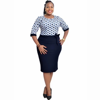 6XL 5XL Plus Lieluma Modes Dot Drukas Visdažādākie Āfrikas Kleitas Sievietēm Ir 2021. Jaunā Dizaina Birojs Dāmu Kleitu Elegants Puse Vestidos 2513