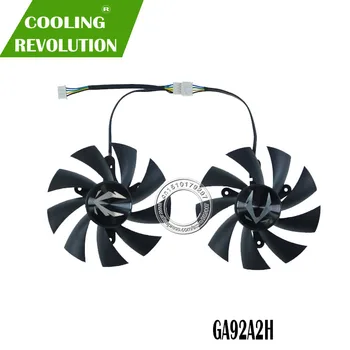 87MM GA92A2H DC12V 0.35 IR 4PIN grafikas ventilators Zotac GeForce RTX 2070 SUPER Mini 8GB ZT-T20710E-10M