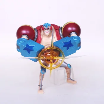9 Stilu Kaujas Fishman Salas VIENS GABALS Rīcības Attēls Luffy Nami Robin Franky Brook PVC Anime Apkopot Modelis Rotaļlieta Puika Dāvanu