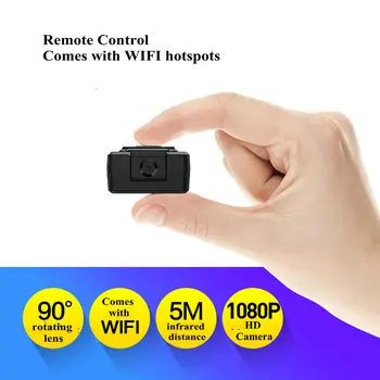 A12 1080P Mini Kameras WiFi Pārnēsājamo Digitālo Video ierakstīšanas Ķermeņa Kamera Nakts Redzamības Nodokļa Ieraksti Miniatūras DVR Videokameras
