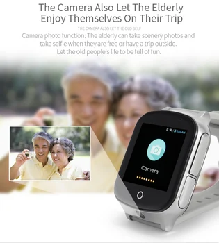 A19 3G Smart Skatīties Vīriešiem, Sievietēm, Bērniem GPS Smartwatch ar Kameru Veselības Darbība Tracker Asins Spiedienu, Android vai IOS