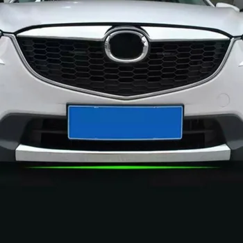 ABS Auto Eksterjera Priekšējā Bufera Lūpu Segtu Lentes Apdares Stilu, kas piemērots Mazda CX-5 CX5 2013-2016 Piederumi