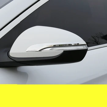 ABS Chrome Sānu Durvis Atpakaļskata Spoguļi Segtu Lentes Apdare auto Piederumi Ārējie apdares Par hyundai Elantra 2016 2017 2018