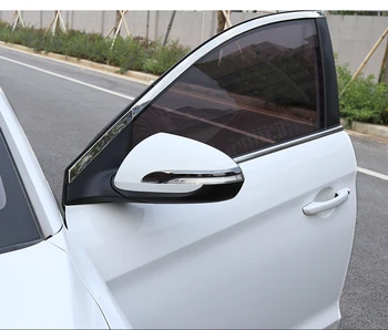 ABS Chrome Sānu Durvis Atpakaļskata Spoguļi Segtu Lentes Apdare auto Piederumi Ārējie apdares Par hyundai Elantra 2016 2017 2018