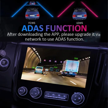 ADAS Automašīnas DVR Kamera, 1080P USB WIFI Android Dash Cam Auto Video Reģistrators Dash Kamera