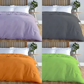 ADP Mājās-sega sedz, vienkārša sega sedz, kvalitātes 144threads, 17 skaistas krāsas, viena gultas veļa