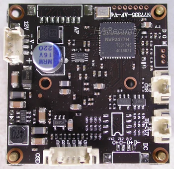 AHD 5MP 4MP 1/2.8 STARVIS IMX335 CMOS attēla sensors + NVP2477 CCTV kameras moduļa PCB board +OSD kabelis +M12 Objektīvs +IRC
