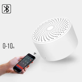 AI Bluetooth Skaļruni Bezvadu Portatīvie Mini Skaļruni Stereo Bass AI Kontroles MP3 Mūzikas Atskaņotājs, Lādējams