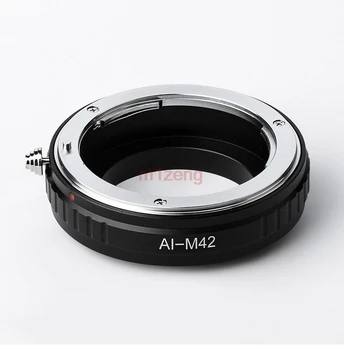 AI-M42 adapteri gredzens nikon AI AI-S F mount objektīvs ar m42 Skrūves stiprinājums Pentax Zeiss Mamiya fotokamera