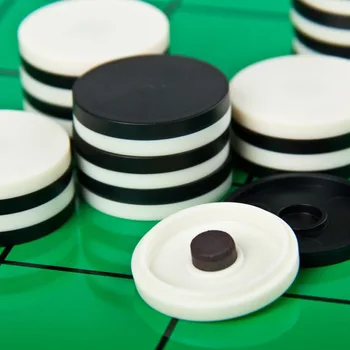 AIA UB Darbvirsmas Magnētisko Locīšanas taisnā Leņķī Flip Otello Balts Melns Karogs Puzzle Board Spēles Šahs