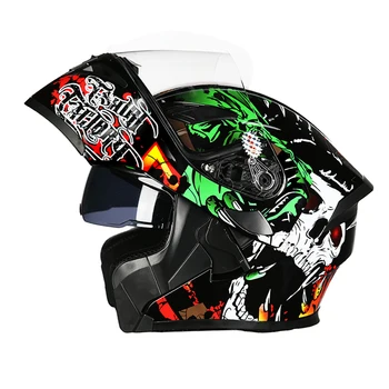 AIS 805, atslogojamās motocikla ķivere, dual spoguļi, pilnu sacīkšu ķiveres, motocikla ķivere, Sikima 3XL capacete ķiveres, motocikla