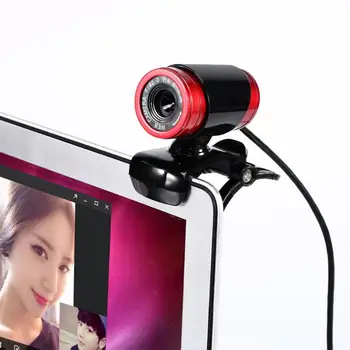ALLOYSEED USB Webcam 12 mp izšķirtspēja Augstas Izšķirtspējas Kamera Datoru Kameras Web Cam 360 Grādu Clip-on PC, Laptop, Notebook 5668