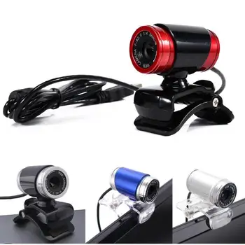 ALLOYSEED USB Webcam 12 mp izšķirtspēja Augstas Izšķirtspējas Kamera Datoru Kameras Web Cam 360 Grādu Clip-on PC, Laptop, Notebook