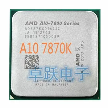 AMD A10-Series A10 7870 A10-7870K A10 7870K 3.9 GHz Quad-Core CPU Procesora ligzdai (Socket) FM2+ bezmaksas piegāde 706