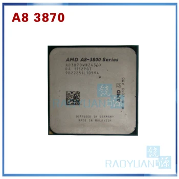 AMD A8-Series A8 3800 A8 3870 A8-3870 3GHz 100W Quad-Core CPU Procesors AD3870WNZ43GX A8 3870K Socket FM1/ 905pin