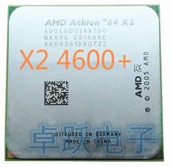 AMD Athlon 64 X2 4600+ CPU Procesors (2,4 Ghz/ 1M /1000GHz) Socket am2 darba Bezmaksas Piegāde