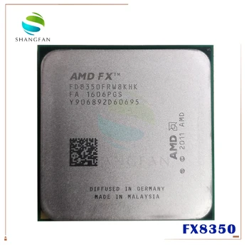 AMD FX-Series FX-8350 FX8350 4.0 G 125W FX 8350 FD8350FRW8KHK Astoņas galvenās Socket AM3+